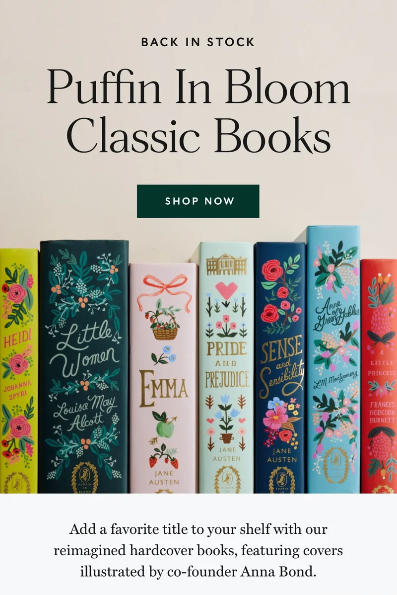 New Puffin in Bloom Books