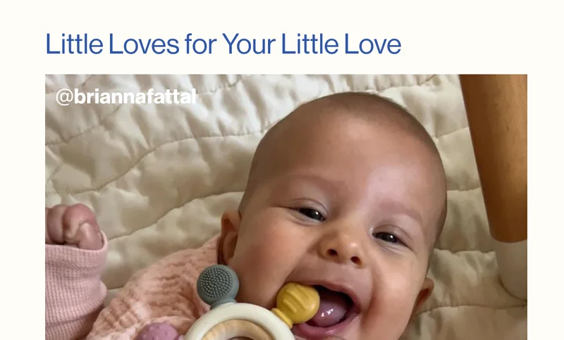 Little Loves for Your Little Love.
