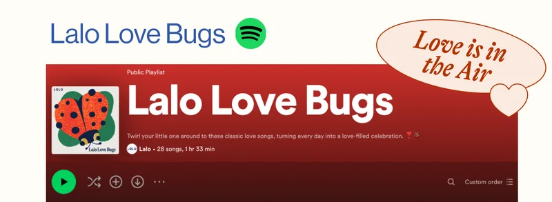 LALO LOVE BUGS. Love is in the air
