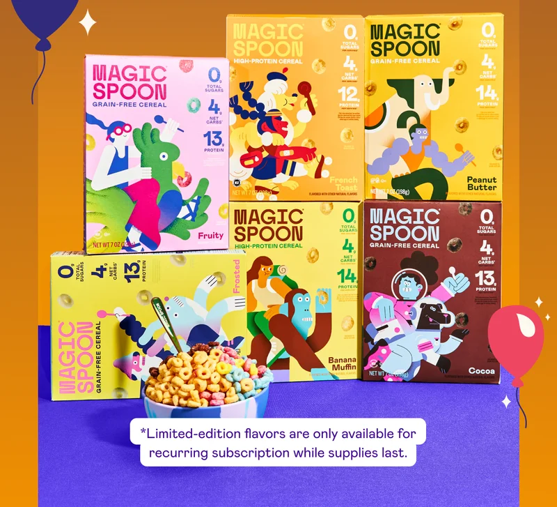 *Limited-edition flavors are only available for recurring subscription while supplies last.