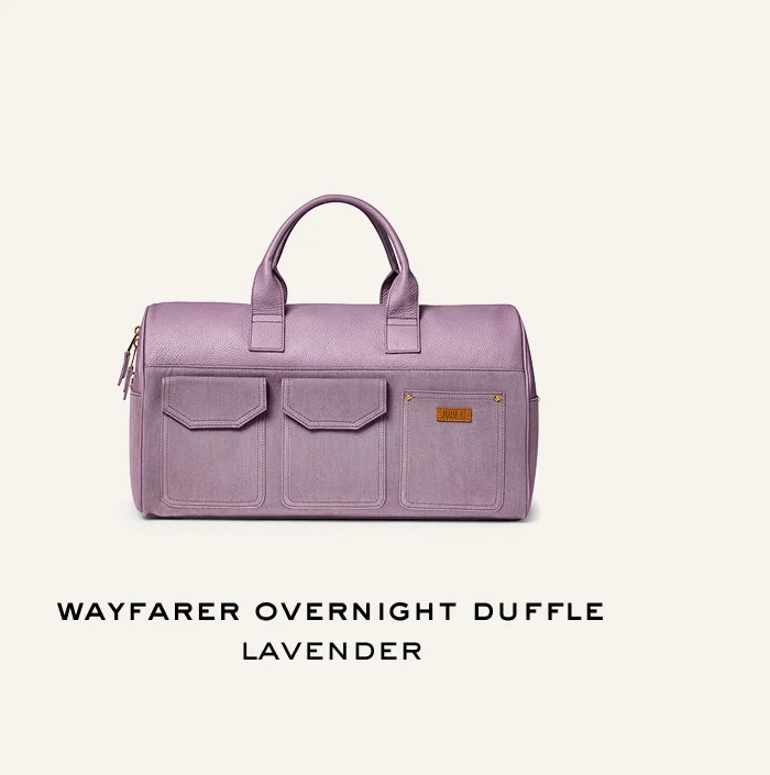 Wayfarer Overnight Duffle Lavender