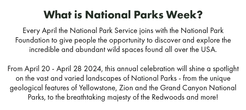 What is national parks week