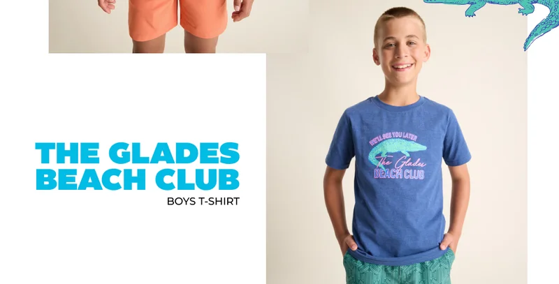 Boys T-Shirt: The Glades Beach Club