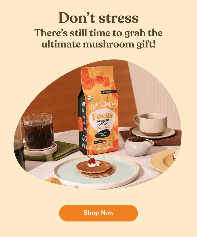 Don’t stress | There’s still time to grab the ultimate mushroom gift! | Shop now