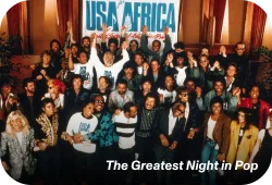 Film still of "The Greatest Night in Pop"