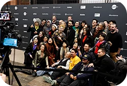 Group of filmmakers at the 2023 Sundance Film Festival.
