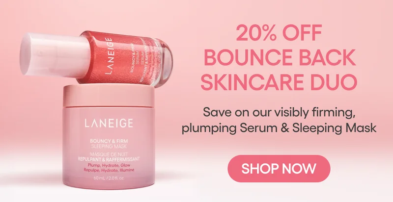 20% OFF BOUNCE BACK SKINCARE DUO