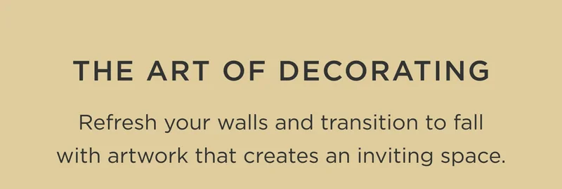 The Art of Decorating