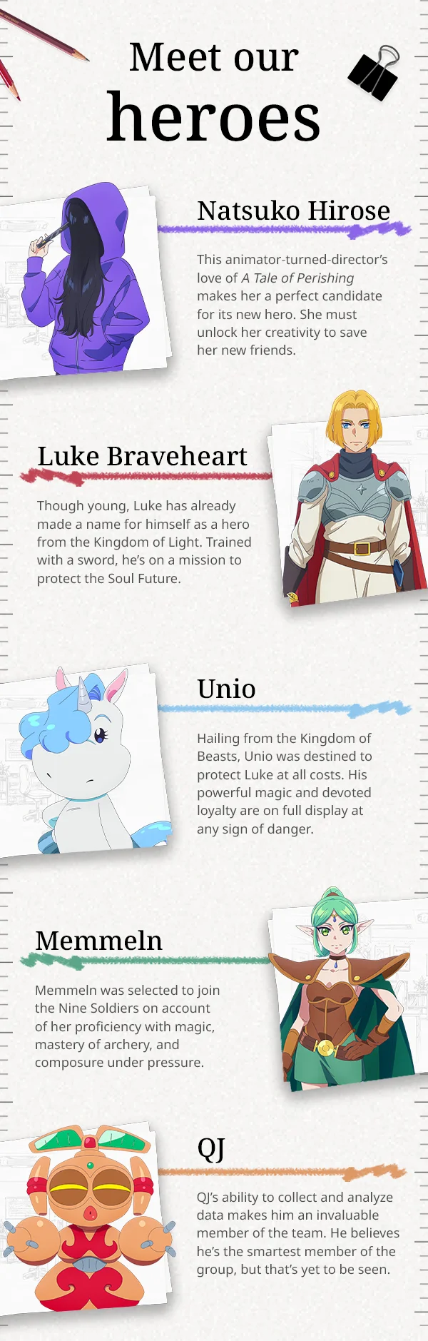 Meet our heroes