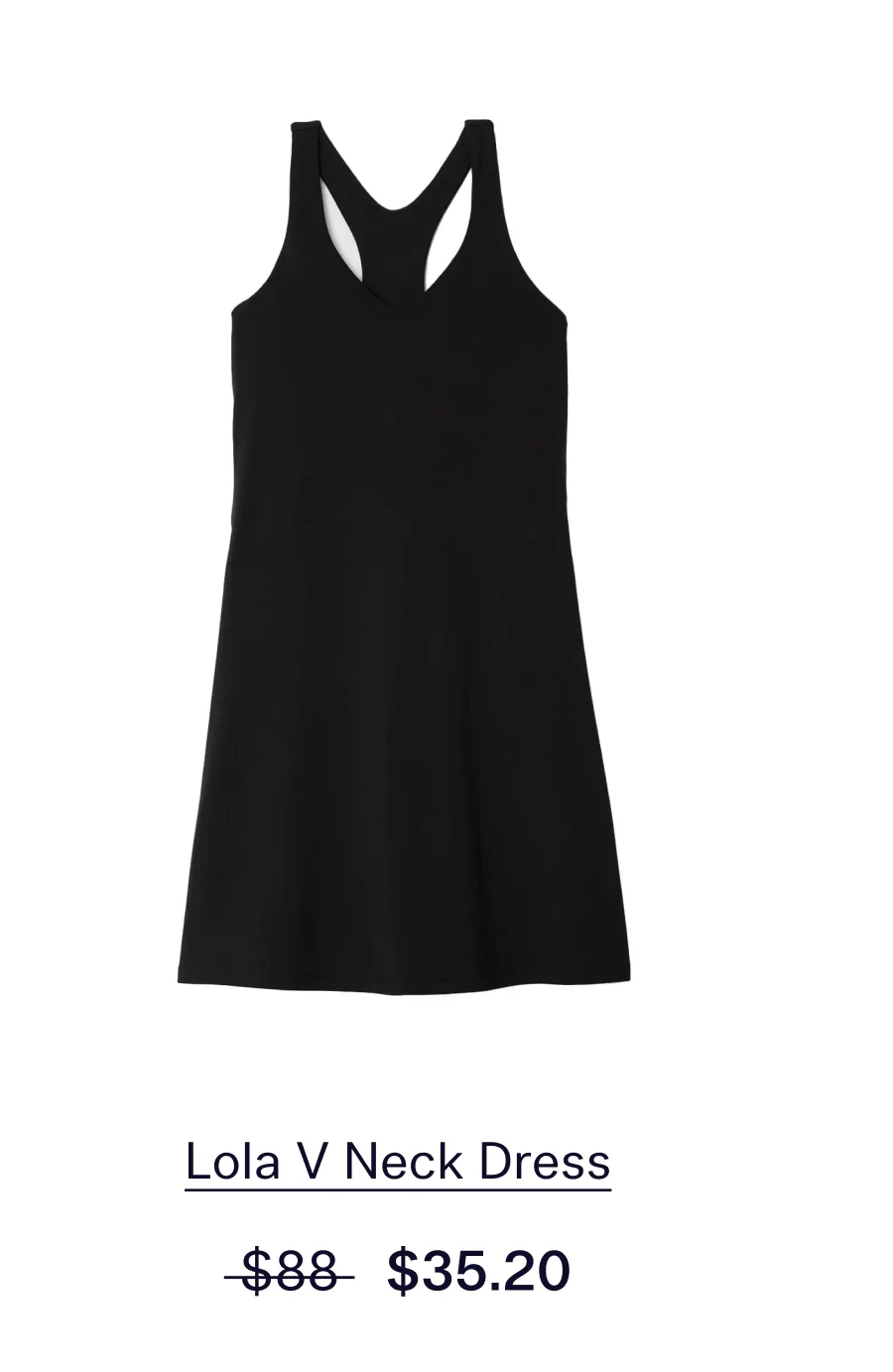 Lola V-Neck Dress