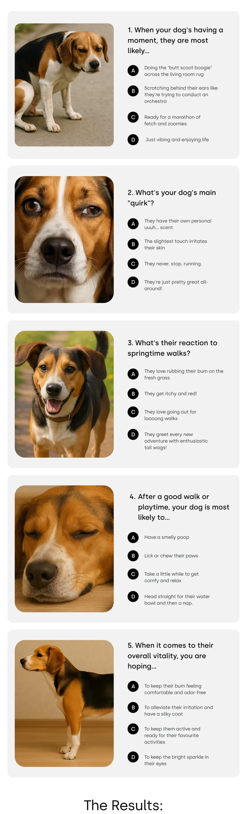 This quiz is totally backed by science and fur real! (just kidding but it is fun!)