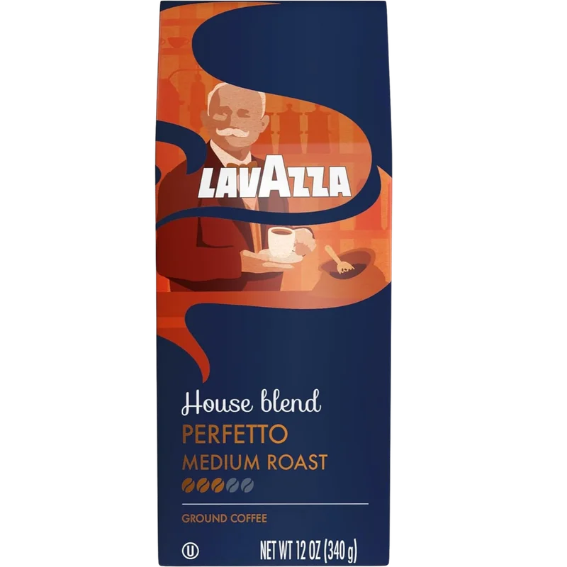 Image of Lavazza Perfetto Ground Coffee Medium Roast
