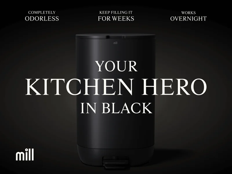 Your kitchen hero in black
