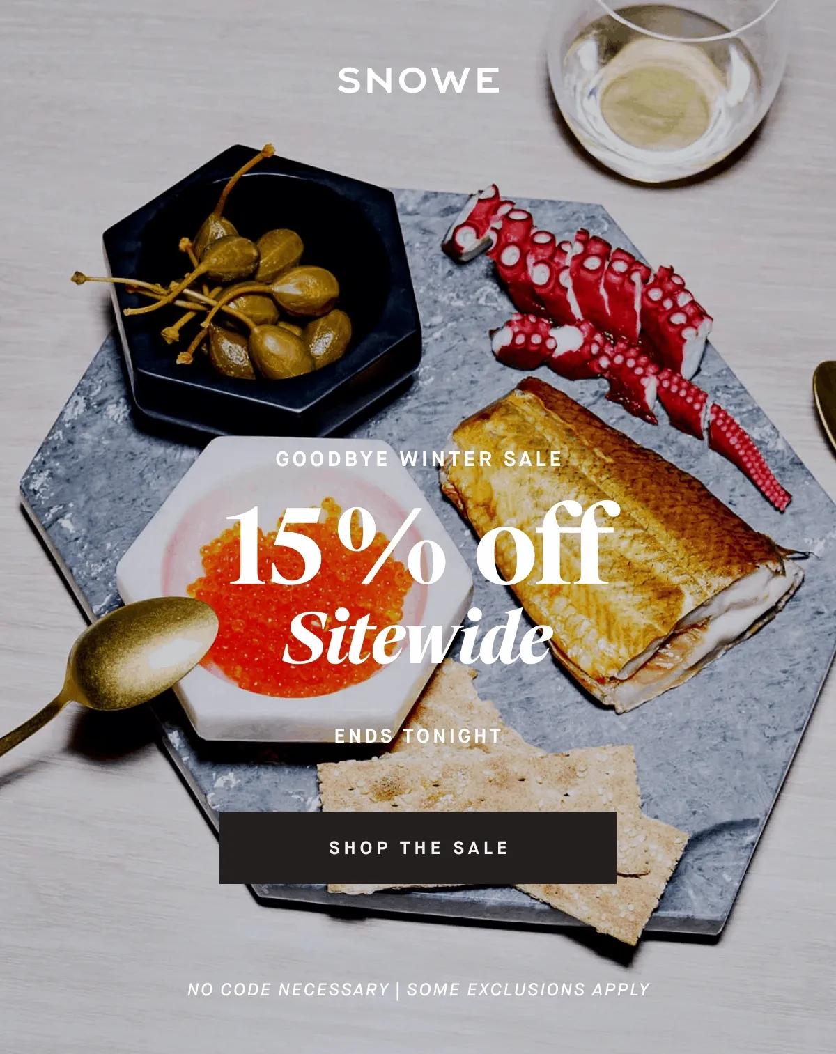 Goodbye Winter Sale 15% off ends tonight