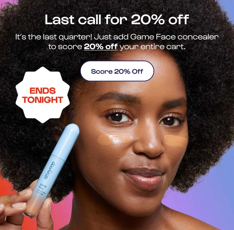 Last call for 20% off
