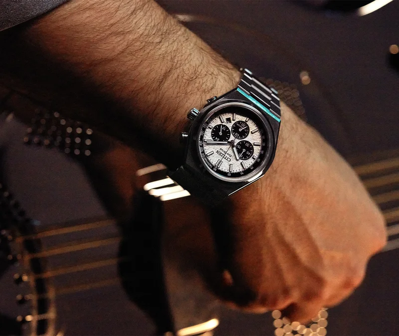 Closeup of CA4610-85A on a wrist