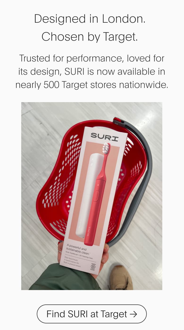 Designed in London. Chosen by Target. | Find SURI at Target