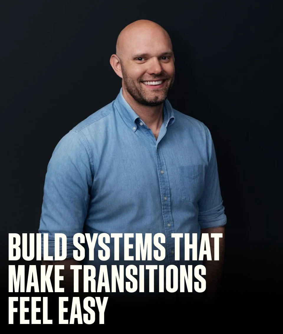 The Back-to-School Issue August 31, 2025. Build systems that make transitions feel easy.