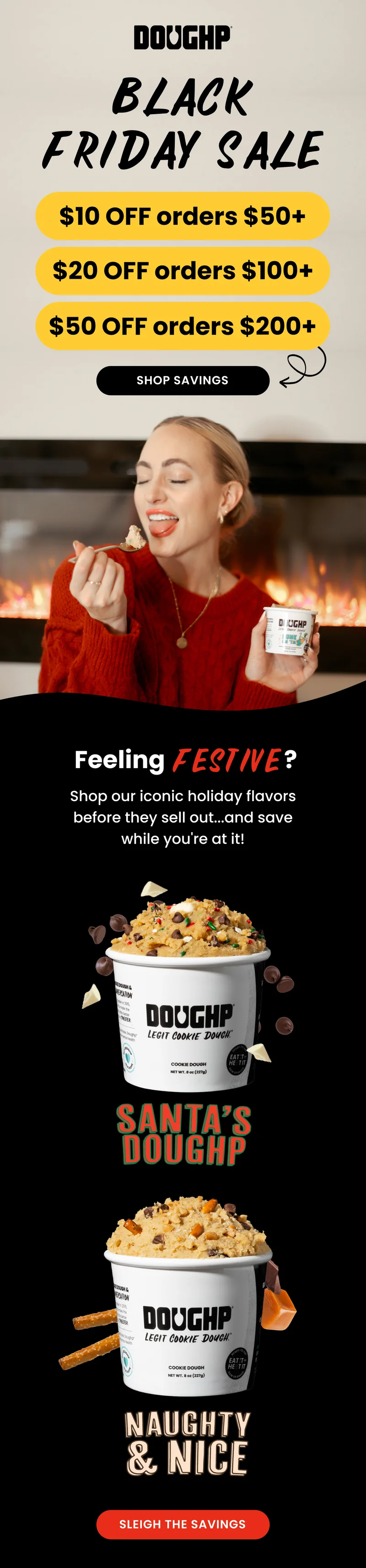 black friday edible cookie dough