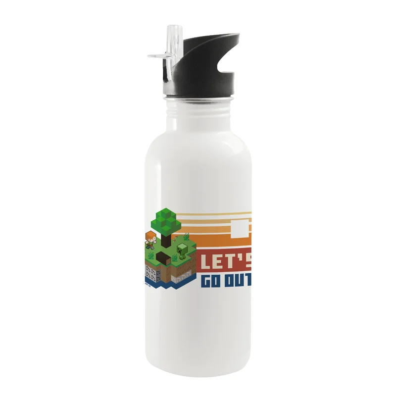 Image of Let's Go Out Personalized Water Bottle