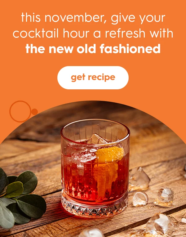 The New Old Fashioned, A Classic Cocktail with a Bubbly Twist The New Old Fashioned, A Classic Cocktail with a Bubbly Twist