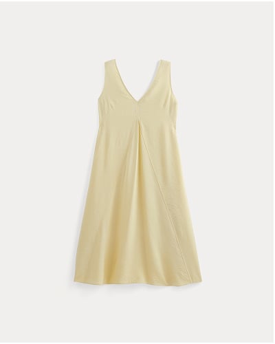 [Image]The V-Neck Dress in SoftLuxe | Banana Crepe
