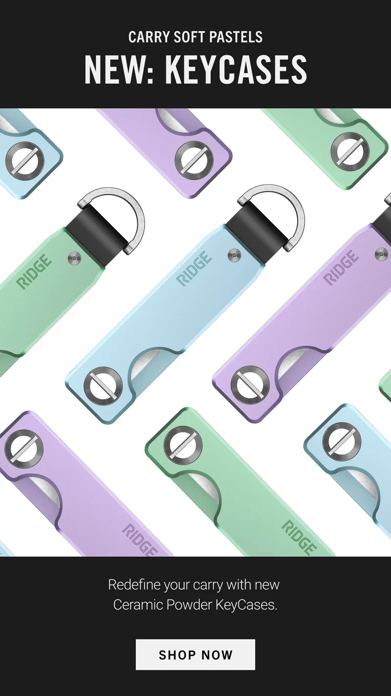 Redefine your carry with new Ceramic Powder KeyCases | Shop Now