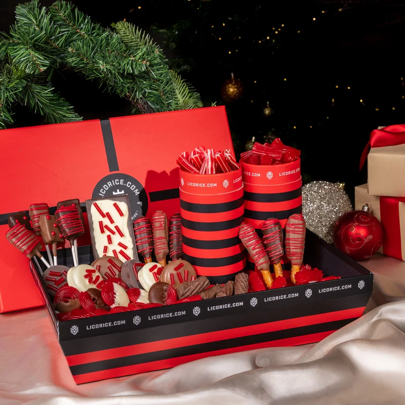 Image of Licorice Belgian Chocolate Basket