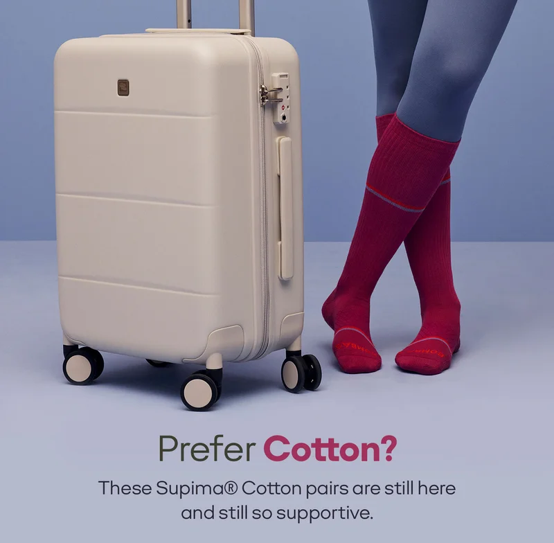 Prefer Cotton? These Supima® Cotton pairs are still here  and still so supportive.