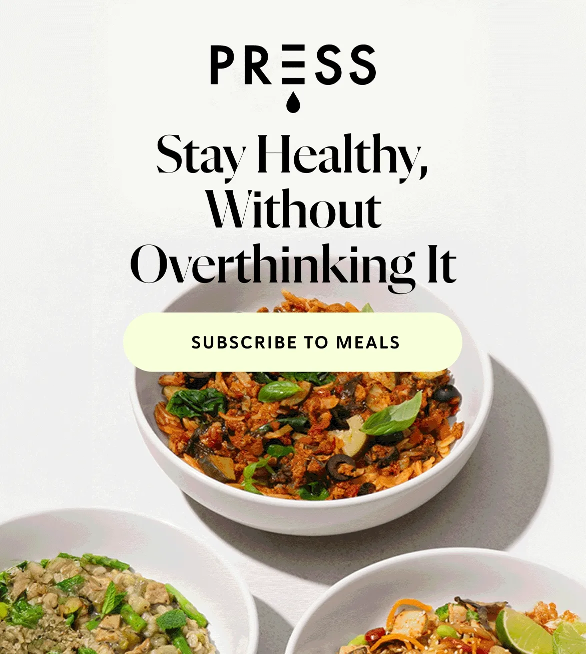 Stay healthy, without overthinking it