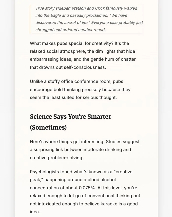 Science says you're smarter.