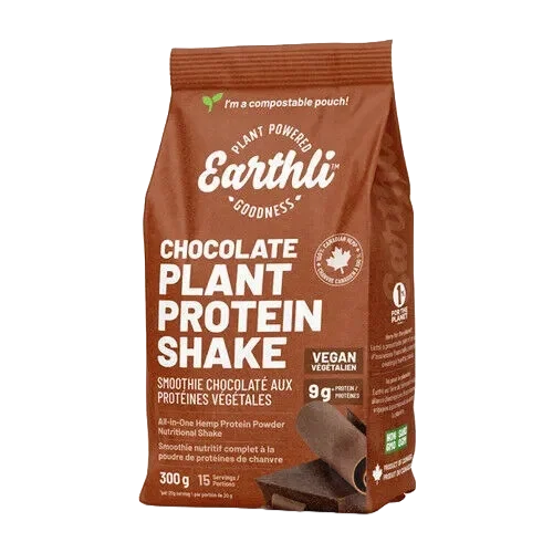 Image of Earthli Chocolate Plant Protein Shake Mix
