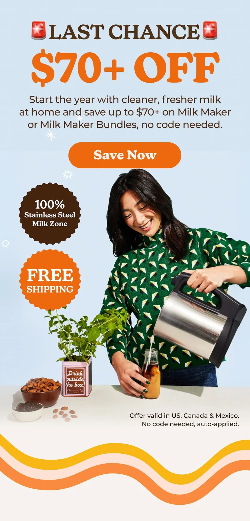 Save $70+ on Milk Maker Collection