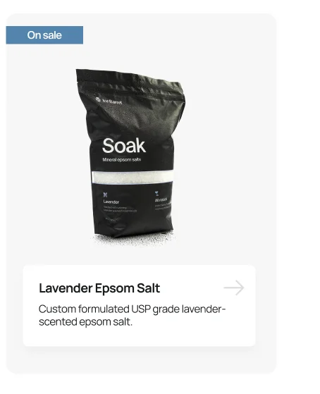 Lavender Epsom Salt