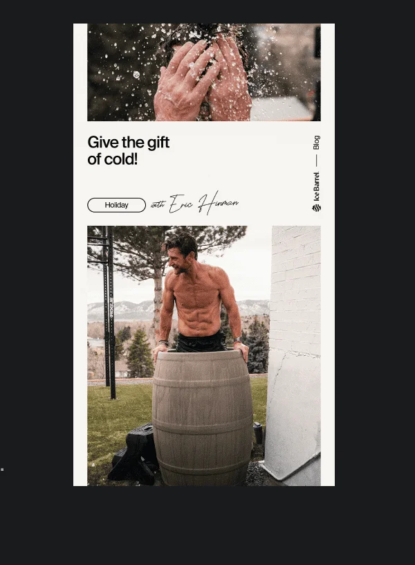 Ice Barrel on Instagram
