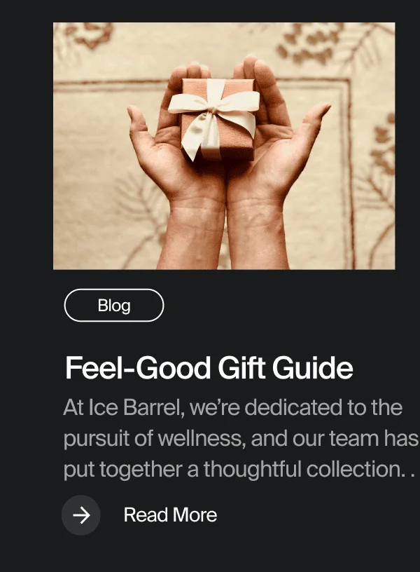 Ice Barrel Feel Good Gift Guide