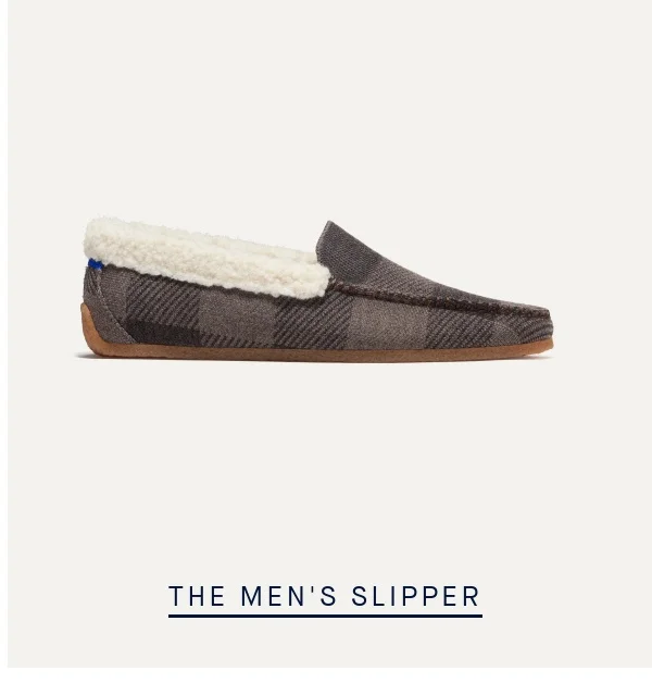 THE MEN'S SLIPPER THE MEN'S SLIPPER