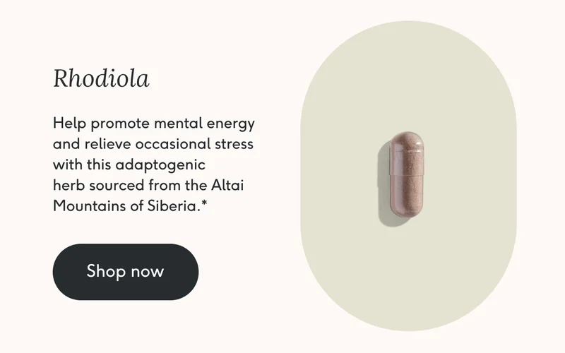 Rhodiola - help promote mental energy and relieve occasional stress with this adaptogenic herb sourced from the Altai Mountains of Siberia.*