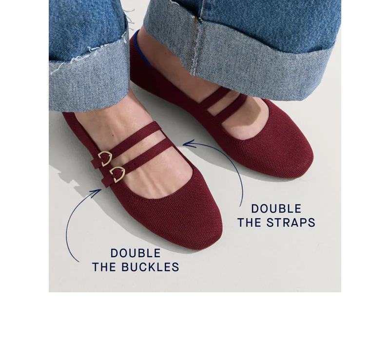Double the straps Double the buckles
