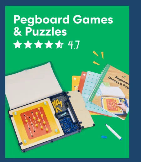 Pegboard Games & Puzzles
