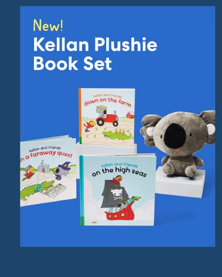 Kellan Plushie Book Set