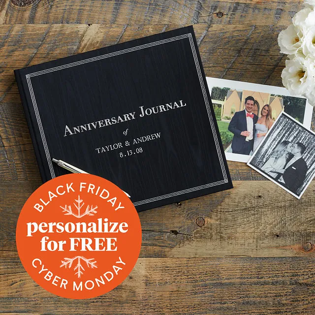 The Personalized Anniversary Journal
