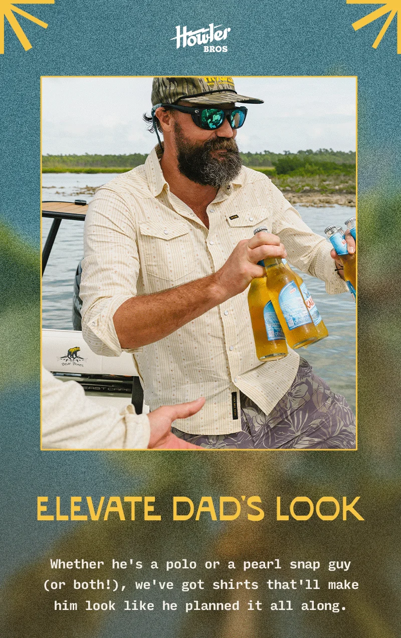 Whether he's a polo or a pearl snap guy (or both), we've got shirts that'll make him look like he planned it all along.