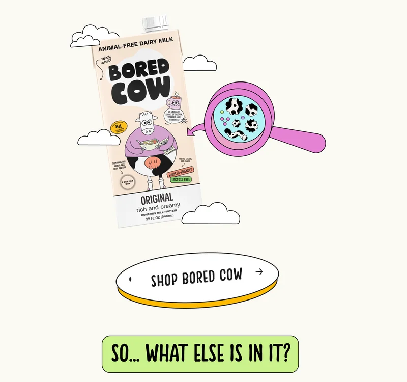 Shop Bored Cow | So... What else is in it?