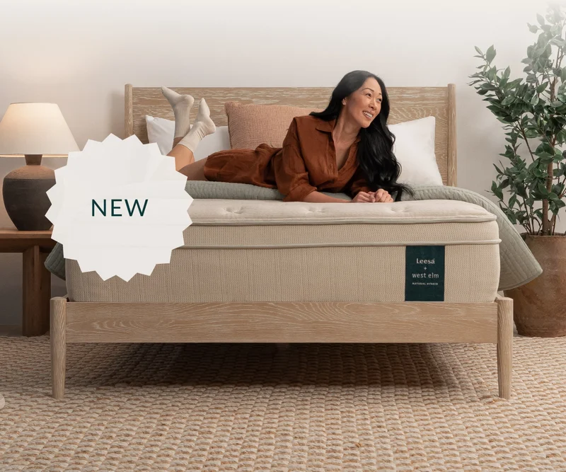 Leesa + West Elm: Introducing the Natural Hybrid