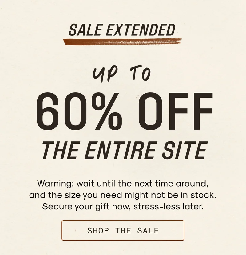 sitewide sale