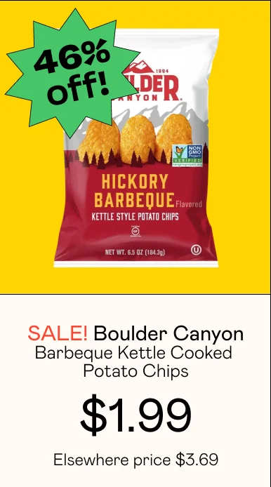 Barbeque Kettle Cooked Potato Chips
