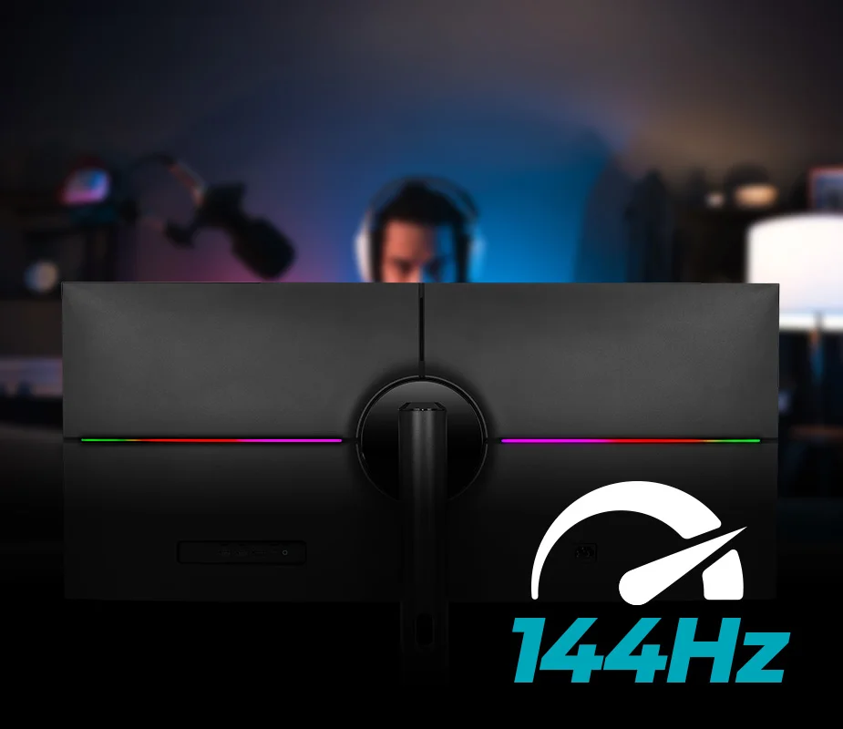 CrystalPro 40" Ultrawide Productivity Monitor 3440x1440P (UWQHD) Maximum Resolution, 144Hz Refresh Rate, IPS Panel 1 Year PixelPerfect™ Warranty Free Shipping Shop Now