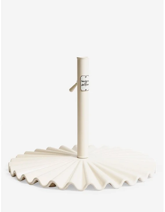 Clamshell Umbrella Base by Business & Pleasure Co. - White