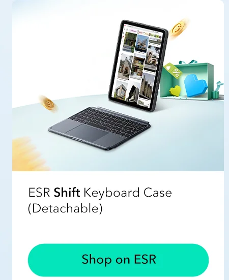 ESR Shift Keyboard Case (Detachable)